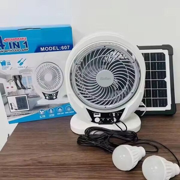iSolfan Rechargeable 4-in-1 Fan