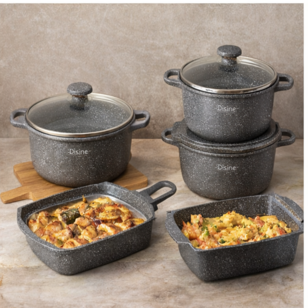 Disine Granite Cookware Set